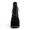 DemoniaCult - CAMEL203 Plattformstiefel - Schwarz Product image